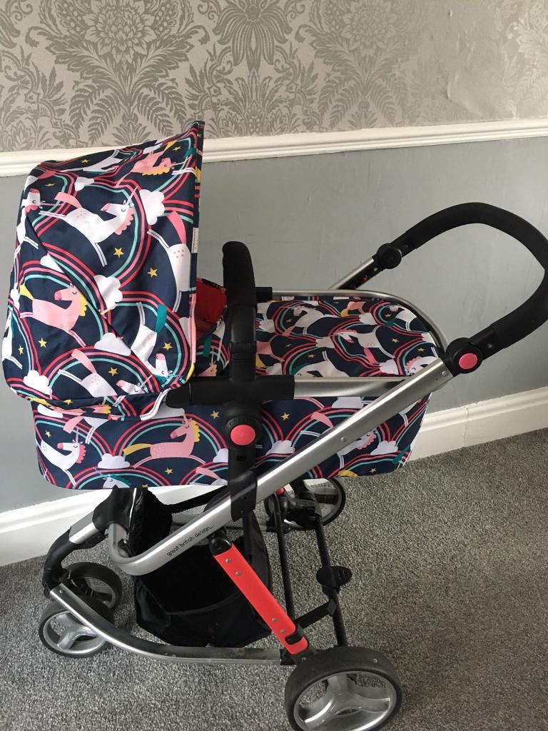 cosatto travel system unicorn